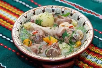 Суп з потрохами - на курячому бульйоні з вермішеллю (потрохами) Суп з потрохами - на курячому бульйоні з вермішеллю