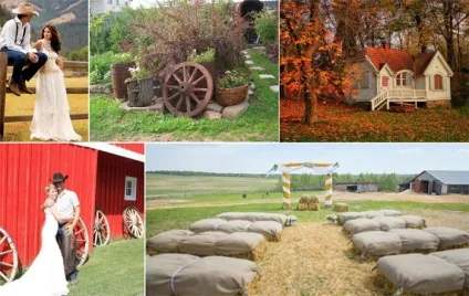 Весілля в стилі вестерн - ідеї оформлення, сценарій, фото і відео
