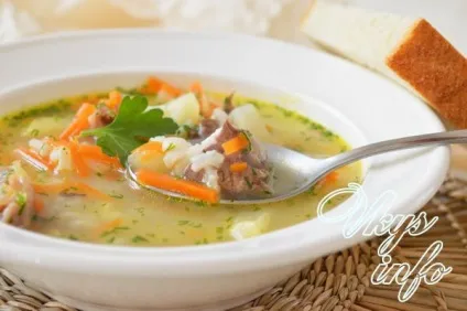 Суп з курячими потрошками - 2 рецепта приготування з фото (курячими) Суп з курячими потрошками - 2 рецепта приготування з фото