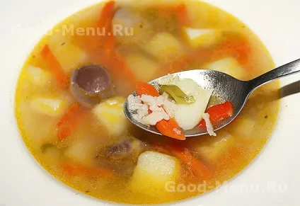 Суп з потрохами - рецепт з покроковими фото (рецепт) Суп з потрохами - рецепт з покроковими фото