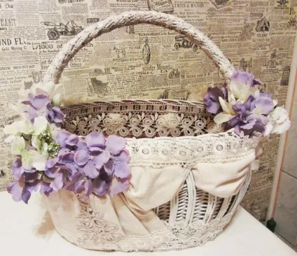 Весільні кошики своїми руками, як зробити і навіщо потрібні (руками) Весільні кошики своїми руками, як зробити і навіщо потрібні