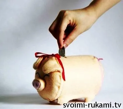Свиня скарбничка своїми руками - покроковий майстер-клас з фото, як зробити скарбничку свиню своїми