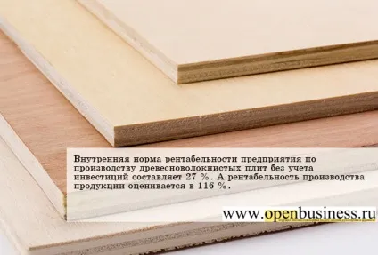 Свій бізнес виробництво деревоволокнистих плит (лицьовим шаром тонкодисперсної деревної) Свій бізнес виробництво деревоволокнистих плит