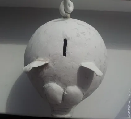 Свинка-скарбничка своїми руками - ярмарок майстрів - ручна робота, handmade (пап'є-маше) Свинка-скарбничка своїми руками - ярмарок майстрів - ручна робота, handmade