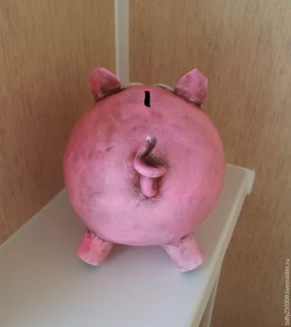 Свинка-скарбничка своїми руками - ярмарок майстрів - ручна робота, handmade (скарбничка) Свинка-скарбничка своїми руками - ярмарок майстрів - ручна робота, handmade