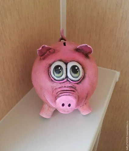Свинка-скарбничка своїми руками - ярмарок майстрів - ручна робота, handmade (свинка-скарбничка своїми руками) Свинка-скарбничка своїми руками - ярмарок майстрів - ручна робота, handmade
