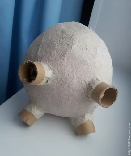Свинка-скарбничка своїми руками - ярмарок майстрів - ручна робота, handmade (акрилові фарби) Свинка-скарбничка своїми руками - ярмарок майстрів - ручна робота, handmade