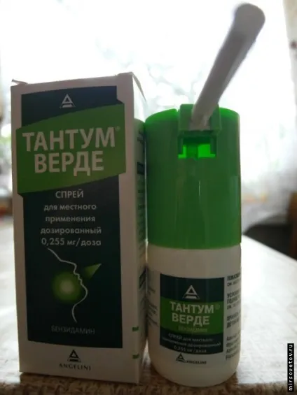 Тантум Верде, інструкція