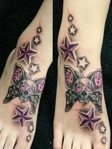 Тату зірки (фото, значення, ескізи), tattoofotos (чоловічі татуювання) Тату зірки (фото, значення, ескізи), tattoofotos