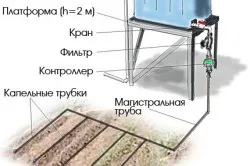 Технологія крапельного поливу в теплиці (Економія води краплинному) Технологія крапельного поливу в теплиці