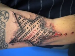 Тату зірки (фото, значення, ескізи), tattoofotos (жіночі татуювання) Тату зірки (фото, значення, ескізи), tattoofotos