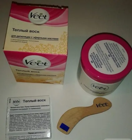 Теплий віск veet з ефірними маслами для депіляції відгуки споживачів (віск) Теплий віск veet з ефірними маслами для депіляції відгуки споживачів