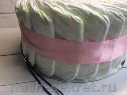 Торт з памперсів своїми руками покроково фото майстер-клас (памперсів) Торт з памперсів своїми руками покроково фото майстер-клас
