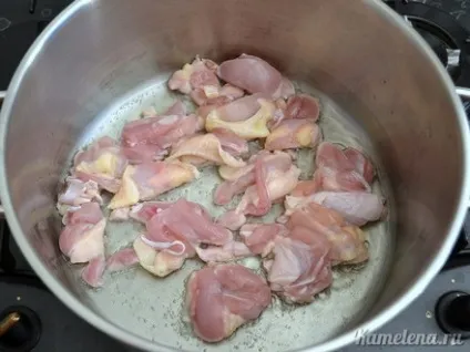 Тушкована капуста з куркою (тушкована капуста куркою) Тушкована капуста з куркою