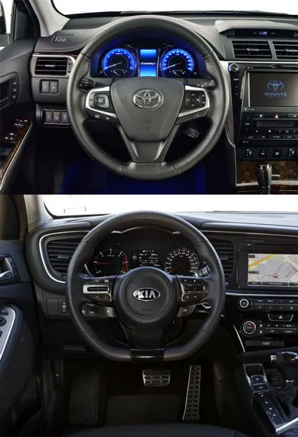 Toyota camry або kia optima-що краще (toyota) Toyota camry або kia optima-що краще