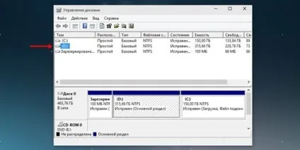 Управління дисками в windows 10