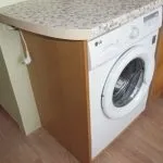 Встановлення пральної машини на маленькій кухні - за і проти (кухні пральною машиною) Встановлення пральної машини на маленькій кухні - за і проти