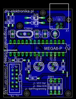Usbasp програматор мікроконтролерів avr на atmega8 своїми руками, куточок радіоаматора