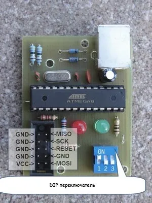 Usbasp програматор мікроконтролерів avr на atmega8 своїми руками, куточок радіоаматора