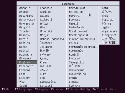 Установка ubuntu, losst