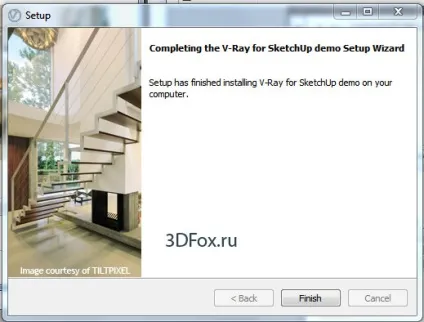 Установка vray для sketchup, корисне