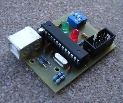 Usbasp програматор мікроконтролерів avr на atmega8 своїми руками, куточок радіоаматора