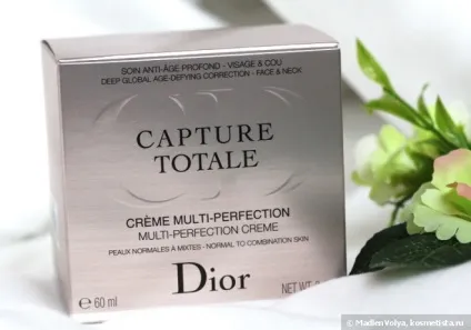 Догляд за обличчям від dior capture totale відгуки (відновлення для особи) Догляд за обличчям від dior capture totale відгуки