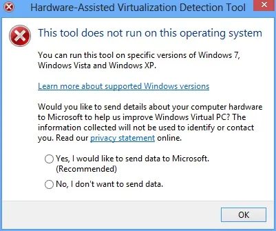 Віртуалізація в windows 8 вбудований hyper-v