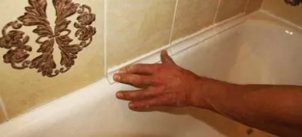 Як приклеїти бордюр на ванну - відео з особистого досвіду