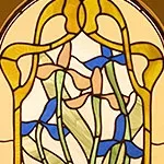 Вітражні перегородки в Харкові (спб) виготовлення вітражних перегородок, вітражна