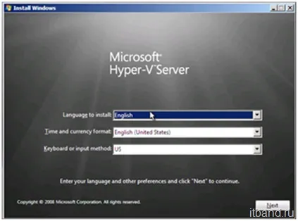 Коротенько про ms hyper-v server 2008 r2