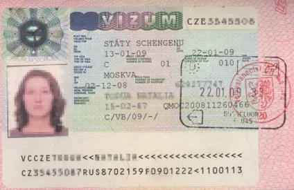 Віза в Чехію