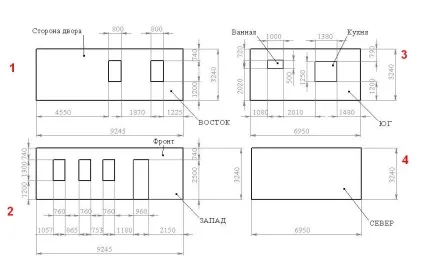 Зведення другого поверху на колонах без спирання на старий будинок, builderclub (поверху) Зведення другого поверху на колонах без спирання на старий будинок, builderclub