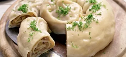 Ханум - рецепти з м'ясом, картоплею і гарбузом (картоплею) Ханум - рецепти з м'ясом, картоплею і гарбузом