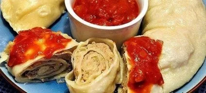Ханум - рецепти з м'ясом, картоплею і гарбузом (ханум) Ханум - рецепти з м'ясом, картоплею і гарбузом