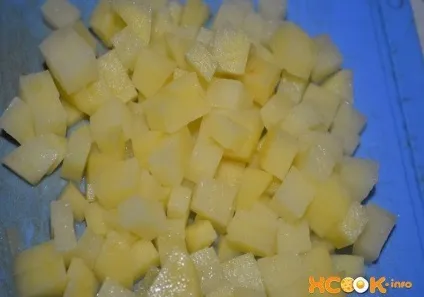 Ханум з м'ясом і картоплею (ханум) Ханум з м'ясом і картоплею