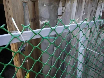 Огорожа з пластикової сітки (паркан пластикової сітки) Огорожа з пластикової сітки