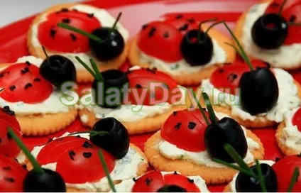 Закуски на дитячий день народження (народження) Закуски на дитячий день народження