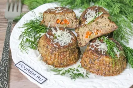 Запіканка з печінки - покроковий рецепт з фото як приготувати