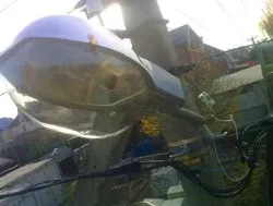 Заземлення світильників зовнішнього освітлення (горизонтальних сталевих смуг) Заземлення світильників зовнішнього освітлення