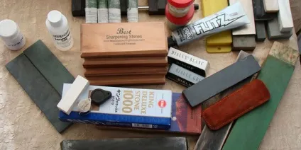 Заточка небезпечної бритви каменем і правка ременем в домашніх умовах (каменем) Заточка небезпечної бритви каменем і правка ременем в домашніх умовах
