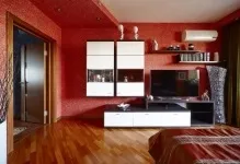 Рідкі шпалери в інтер'єрі фото в квартирі для стін, дизайн обробки, види і варіанти ремонту, звичайні (інтер'єрі) Рідкі шпалери в інтер'єрі фото в квартирі для стін, дизайн обробки, види і варіанти ремонту, звичайні