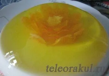 3D квіти в желе - рецепти з фото (новорічні рецепти) 3D квіти в желе - рецепти з фото