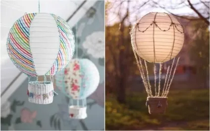 15 Ідей з декору паперового абажура () 15 Ідей з декору паперового абажура
