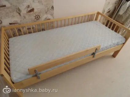 Бортик від падіння для дитячого ліжечка своїми руками - шафа і точка (ліжечка) Бортик від падіння для дитячого ліжечка своїми руками - шафа і точка
