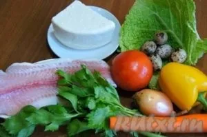 Філе тілапії, запечене з картоплею - готуємо покроково з фото