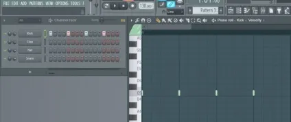Fl studio 12 створення крок sequencer і piano roll працювати разом