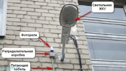 Фотореле для вуличного освітлення схема підключення (вуличного) Фотореле для вуличного освітлення схема підключення