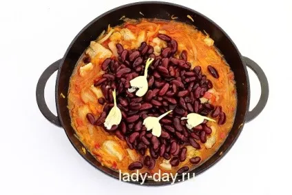 Квасоля тушкована з м'ясом, прості рецепти з фото (тушкована) Квасоля тушкована з м'ясом, прості рецепти з фото