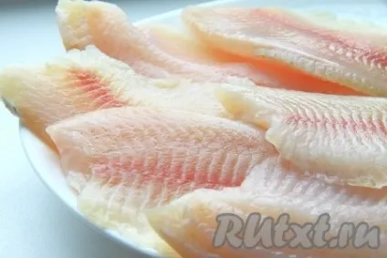 Філе тілапії, запечене з картоплею - готуємо покроково з фото